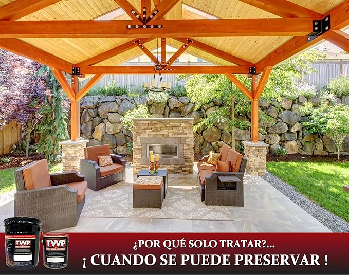 AMTECO TWP-115-5 5 Gallon Honeytone Extention Stain