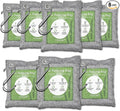 8 Pack Bamboo Charcoal Air Purifying Bag Activated Charcoal Bags Odor Absorber Moisture Absorber Natural Car Air Freshener Shoe Deodorizer Odor Eliminators For Home Pet Closet Car