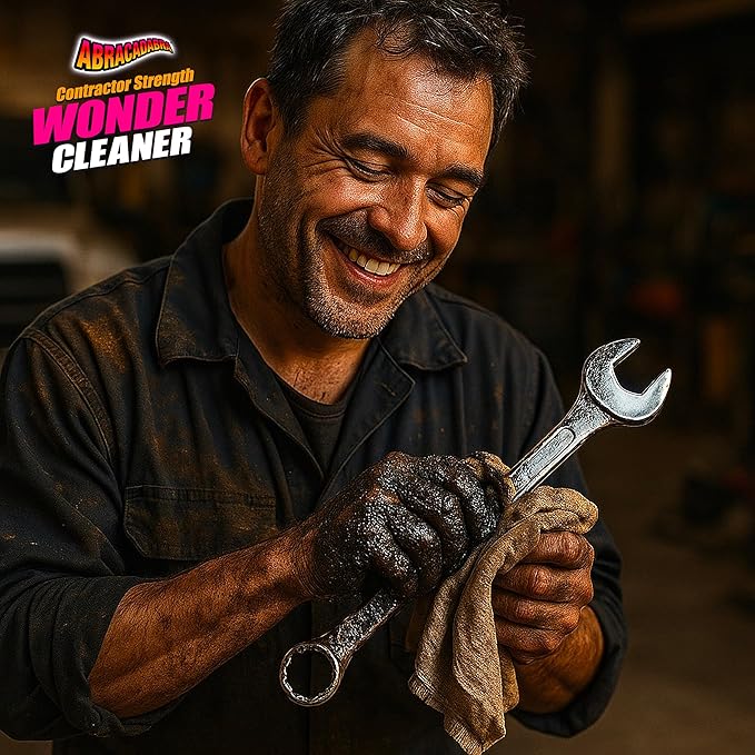 Abracadabra® Duo Contractor Strength Wonder Cleaner- 16oz and Magic Rust Remover 32oz