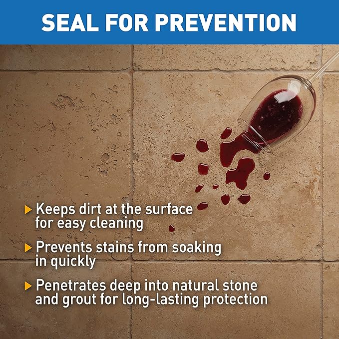 Miracle Sealants 511 Porous Plus Premium Countertop Stone and Tile Sealer Pint