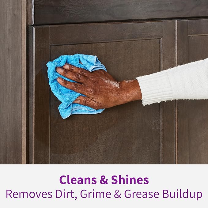 Rejuvenate Cabinet &amp Furniture Cleaner pH Neutral Streak and Residue Free Cleans Restores Protects 24 Ounces 6 Pack