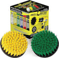 Bathroom Accessories - Power Scrubber Bathroom and Kitchen Brush Set - Cleaning Supplies - Drill Brush- Bath Mat - Shower Cleaner - Soap Scum Mineral Deposits Calcium Hard Water Rust Stains