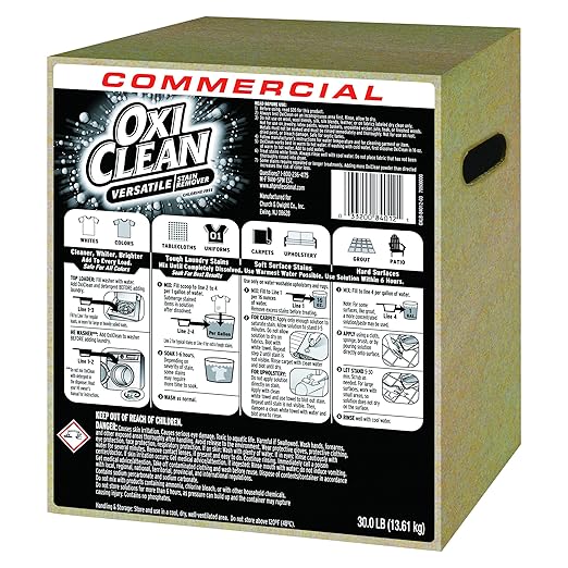 OxiClean Versatile Stain Remover + 20 Mule Team Borax Detergent Booster &amp Cleaner