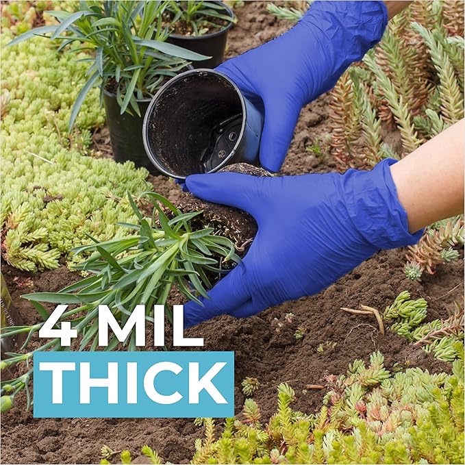 Nitrile Gloves Disposable Gloves Comfortable Powder Free Latex Free | 100-1000 Gloves