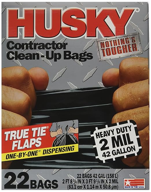 42gal 2m Contractor Bag Black