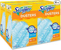 Swiffer 21459CT Refill Dusters Dust Lock Fiber Light Blue Unscented 10/Box 4 Box/Carton
