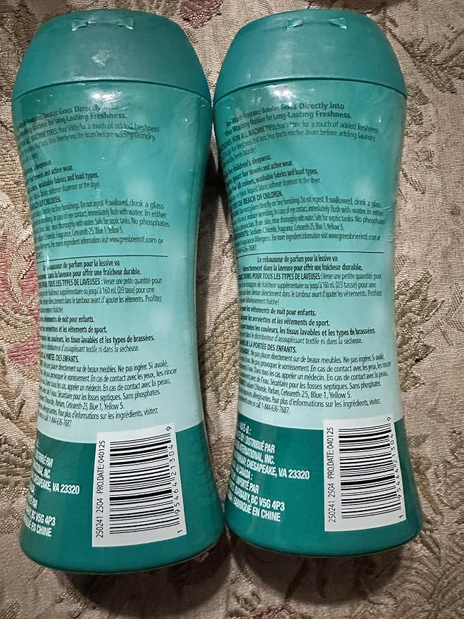 In-wash Laundry Scent Booster Fresch Scent (2 Pack)