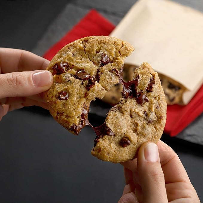 Mrs. Fields 48 Nibblers Bite-Sized Cookies Signature Tin - Assorted with 5 Classic Cookie Flavors