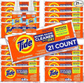 Tide Washing Machine Cleaner (21 Count) Laundry Stain Remover Bundle
