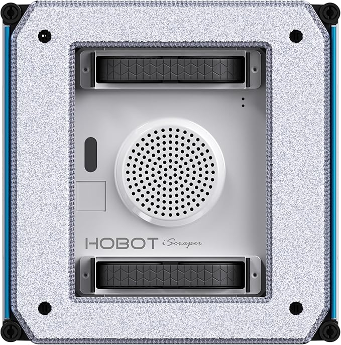 HOBOT-SP10 iScraper Window Cleaning Robot Spray-Sweep-Scrape 6000Pa Suction App + Remote Control Framed/Frameless Glass Indoor/Outdoor Use