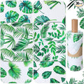 36 Pack Leaves Reusable Cleaning Cloths Washable Cotton Kitchen Towels for Home (Green)