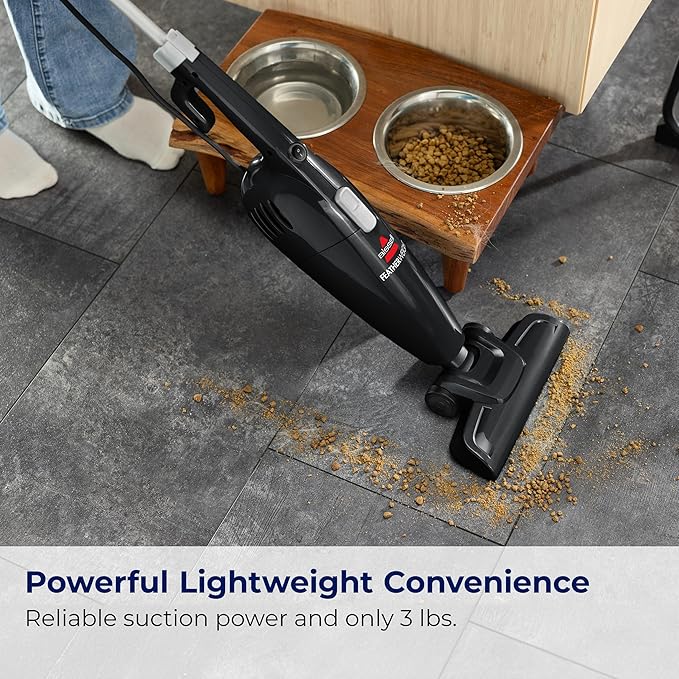 Bissell Featherweight Stick Lightweight Bagless Vacuum with Crevice Tool 2033M Black