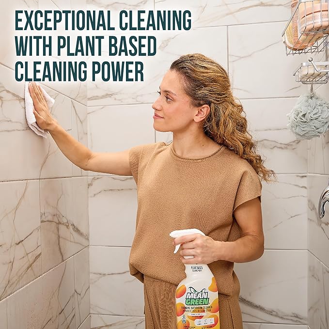 Mean Green Non-Concentrated Ready-to-Use Bathroom Cleaner Tropical Breeze 32 Ounce 6 Pack