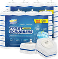 Disposable Prefilled Toilet Cleaning Scrubbers 60 Count