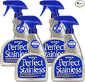 HOPE'S Perfect Stainless Steel Cleaner 22-Ounce Streak-Free Self-Polishing Formula Blocks Fingerprints Pack of 4 22 Ounce