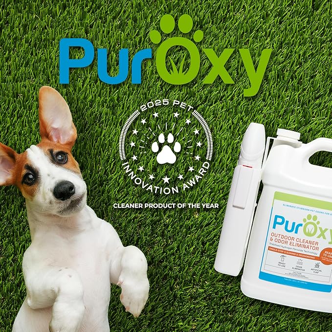 Outdoor Cleaner &amp Pet Odor Eliminator with Power Sprayer