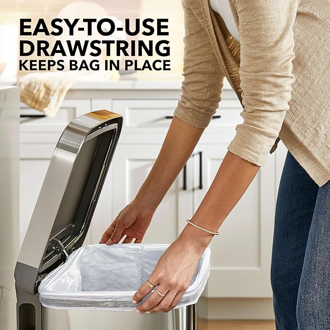 Glad ForceFlex Tall Kitchen Trash Bags 13 Gallon Gain Original 140 Count (Package May Vary)