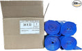 TWPACK 13-16 Gallon Capacity Trash Bag Can Liner (200 Bags Per Case MEGA VALUE) 11 micron extra strong 100% Made in the USA (Blue)