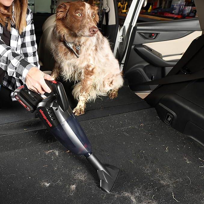 Shop-Vac 5430087 Handheld Vacuum Cordless Rechargeable Lithium 20V Lightweight Design Ideal for Quick Cleanups in Home Garage and Vehicle
