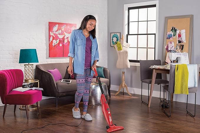 Dirt Devil SD20000RED Simpli-Stik Lightweight Corded Bagless Stick Vacuum Red