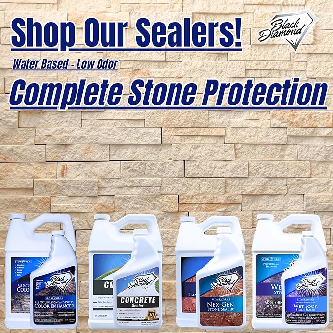 ULTIMATE GROUT SEALER – Professional Strength Tile Stone &amp Grout Protection for Showers Floors &amp Backsplashes | Easy-Clean Stain &amp Moisture Repellent – Low Odor Contractor Grade (Gallon