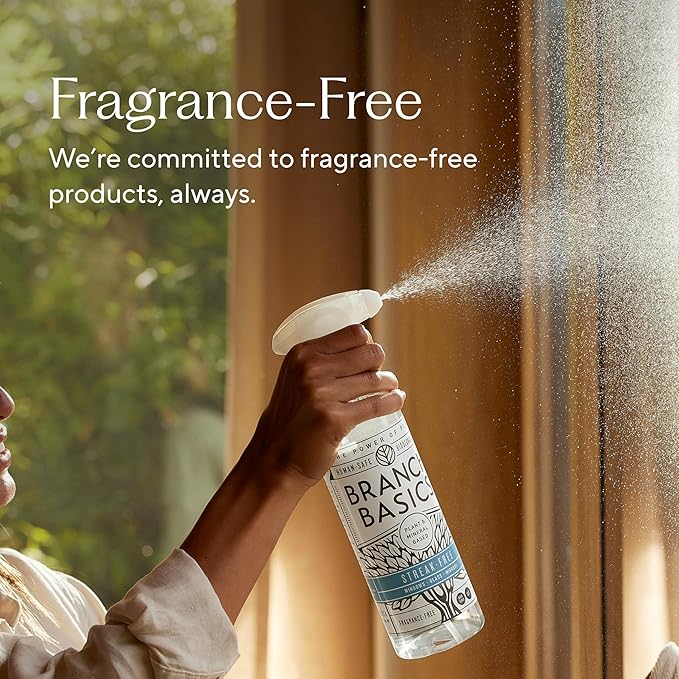 Branch Basics Premium Starter Kit: All Purpose Cleaner Glass and Bathroom Cleaner plus our Foaming Wash and Laundry Bottle (3 Plastic Spray Bottles + Concentrate) Fragrance-Free