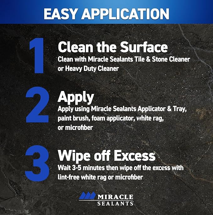 Miracle Sealants 511 Porous Plus Premium Countertop Stone and Tile Sealer Pint