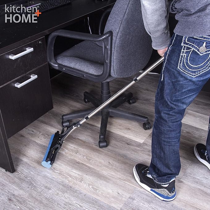 Kitchen + Home PVA Sponge Roller Mop - 11 Quadruple Roller All Purpose Floor Cleaner