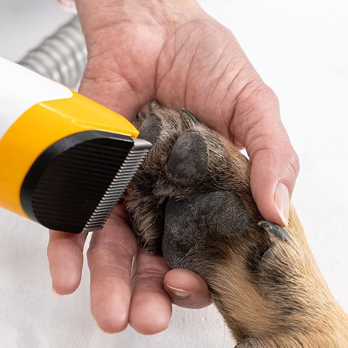 Deluxe Grooming Vacuum Cleaner - All-in-One Trimmer De-Shedding &amp Cleaning System for Dogs &amp Cats