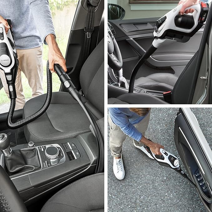 Bosch BHZULFCN XXL Crevice Tool for Unlimited 6 7 and 8 Cordless Vacuum Cleaners Extra Long Flexible for Hard to Reach Areas Ideal for Vehicle Interior Cleaning Original Accessories Black