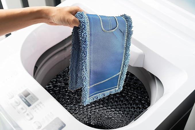24 Premium Blue Microfiber Dust Mops - 6 Pack
