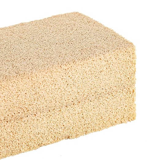 Unger Commercial Soot Master Sponge (Case of 6) – Heavy Duty Cleaning Sponge for Removing Soot Smoke and Dirt from Windows Walls and Surfaces – SP060