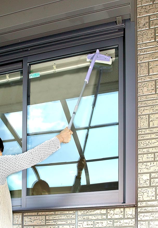 aiwa Rotating Glass Cleaner Telescopic with Pattern