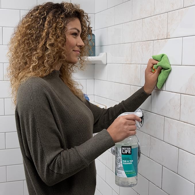 Better Life Bathroom Cleaner 32 Oz 1 Pack + All Purpose Cleaner 32 Oz 1 Pack + Toilet Bowl Cleaner 24 Oz 1 Pack