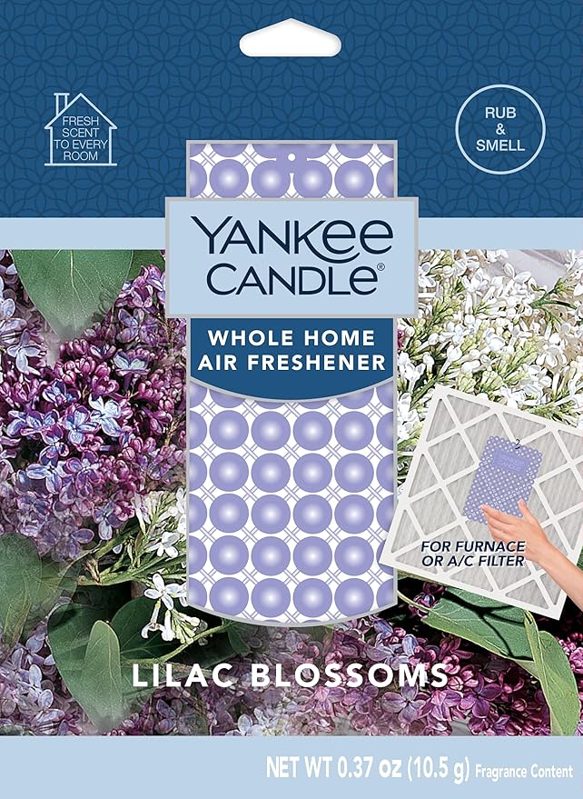 Yankee Candle Whole Home Air Freshener Variety Pack (Lilac Blossoms Sage Citrus Sun and Sand &amp Sicilian Lemon) (2ea / Pack of 8)