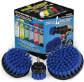 Kayak - Canoe - Yacht - Raft - Drill Brush - Boat Accessories - Fiberglass - Hull Cleaner - Cleaning Supplies - Pond Scum Oil Residue Weeds Barnacles Oxidation - Spin Brush Kit