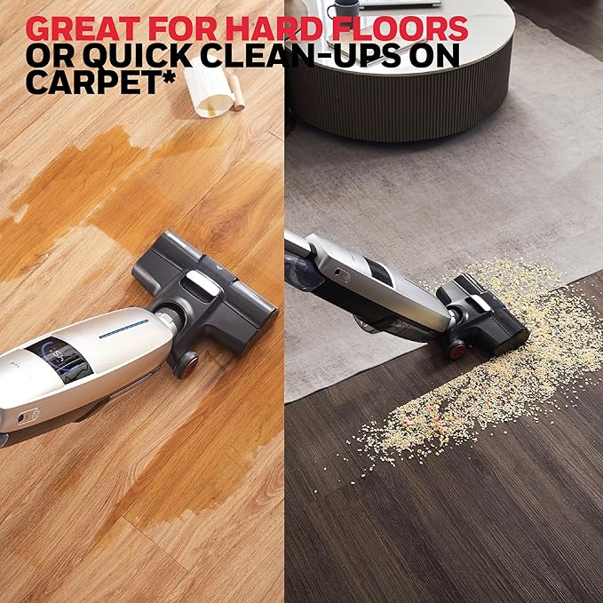 Honeywell FC15 Ultamax Elite Cordless Wet Dry Vacuum Cleaner Floor Cleaner 3-in-1: Precision Spray Power Scrub and Vacuum