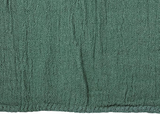 Detailer's Preference Absorbent Cotton Shop Towels Reusable Cleaning Rags for Auto Garage Home Kitchen Industrial Use Wipe Spills Grease Oil Grime Dirt &amp More 11x12 50-Pack Green