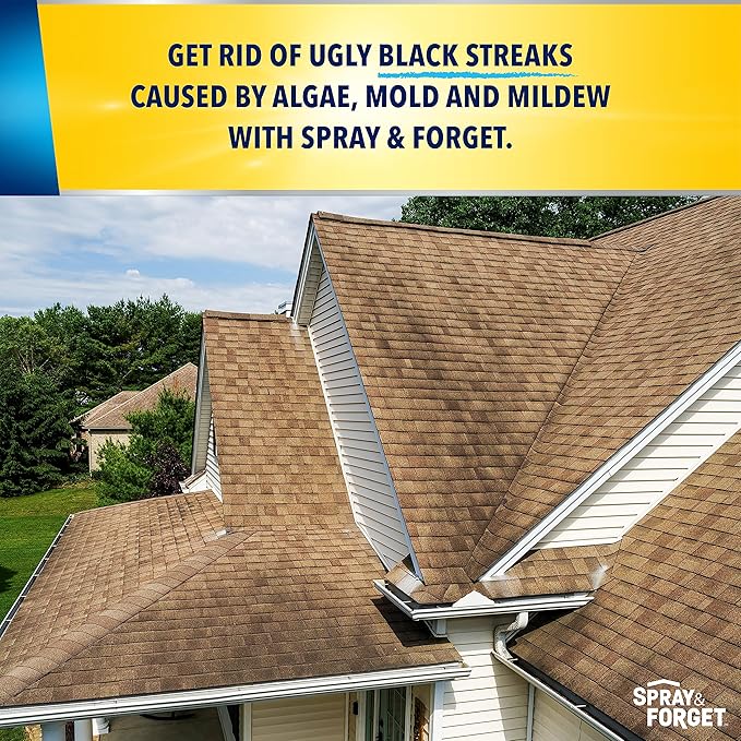 Spray &amp Forget 1-Quart Hose End Concentrated Roof Cleaner